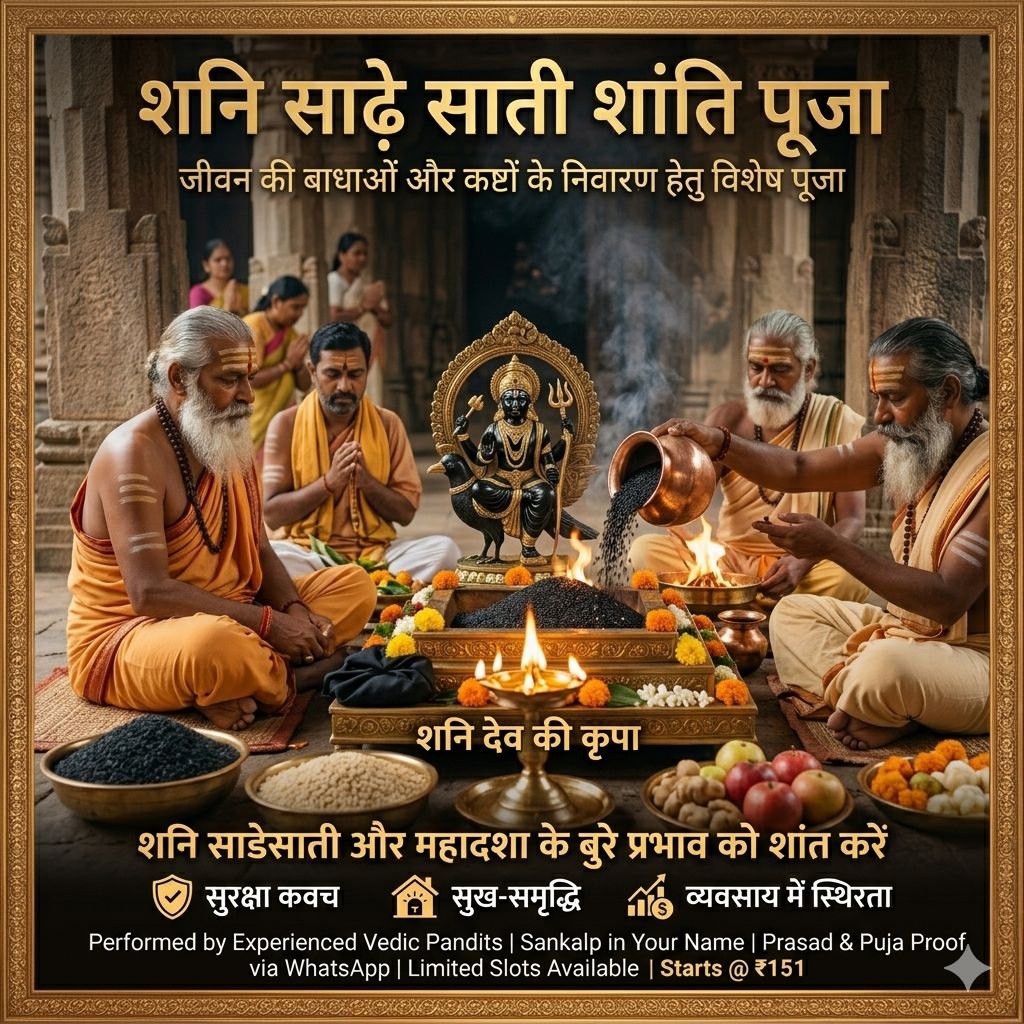Shani Saade Saati Shanti Puja