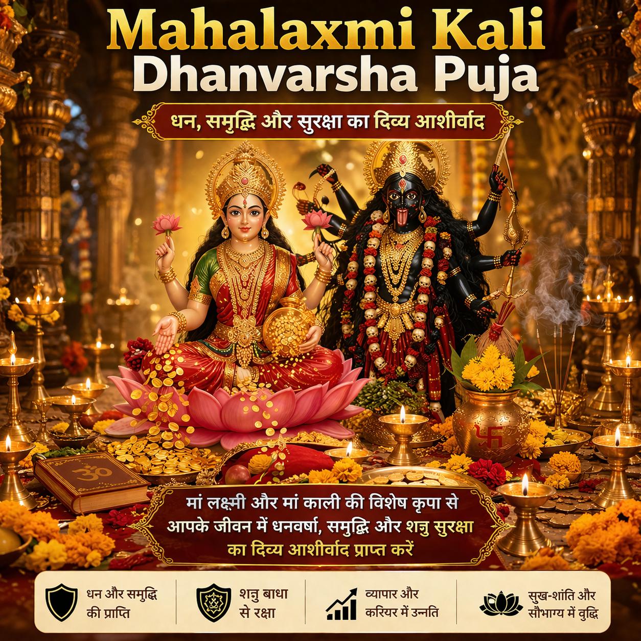 Mahalaxmi Kali Dhanvarsha Puja