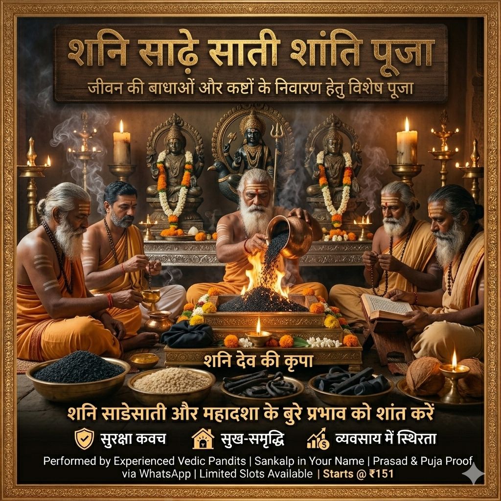 Shani Saade Saati Shanti Puja